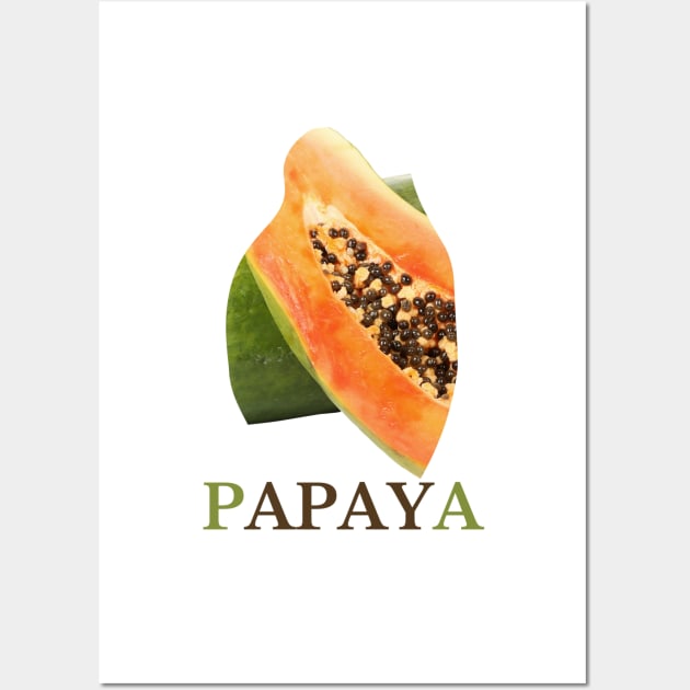 PAPAYA Wall Art by wide xstreet